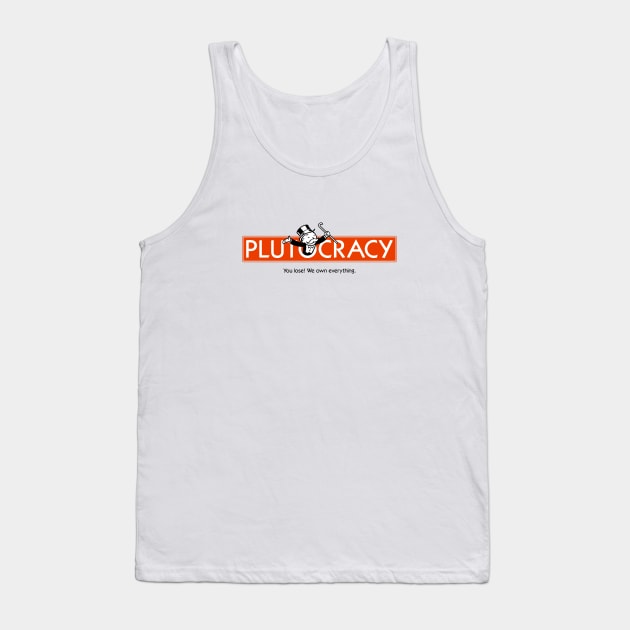 Plutocracy Tank Top by Running Dog